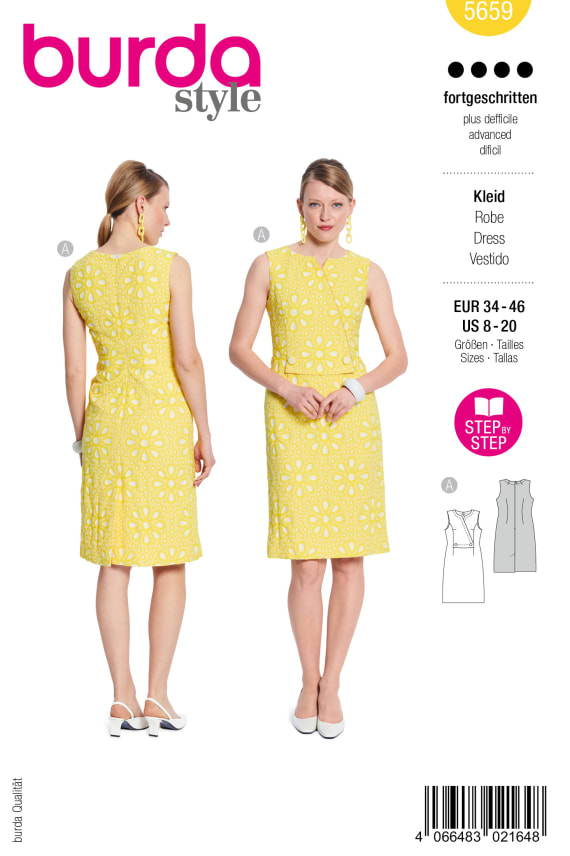 BURDA-5659 keltainen